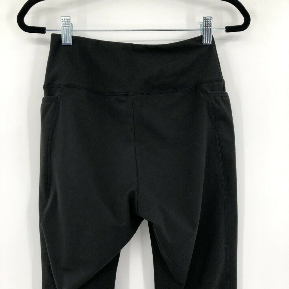 Gymshark Dreamy Sculpture Side Pockets Athletic Yoga Leggings Black Womens S - Picture 6 of 7
